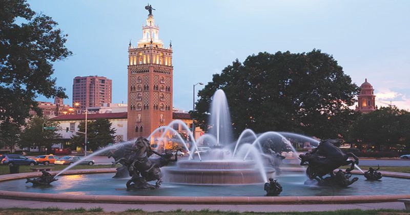 Kansas City fountain